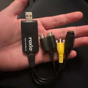 Roxio Video Capture USB UB315-E Converter Cable for VHS to DVD